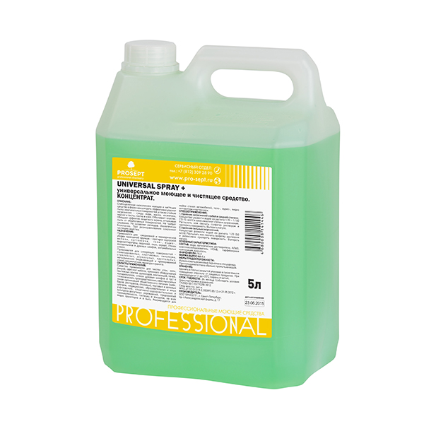 PROSEPT Universal Spray Plus. Универсальное моющее и чистящее средство PROSEPT Universal Spray Plus. Универсальное моющее и чистящее средство